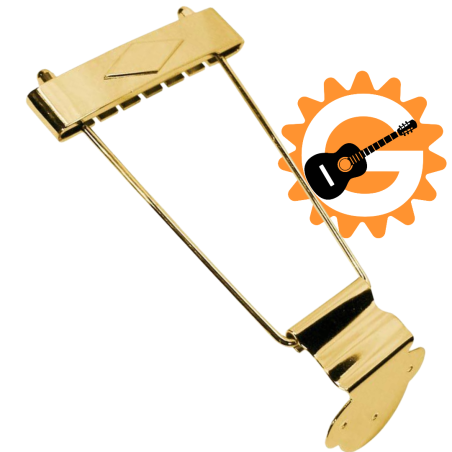 Trapeze Tailpiece Gold