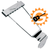 Trapeze Tailpiece Chrome