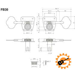 Gotoh FB30  4 In-Line
