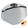 6stk - 19x14mm, Tuner knob chrome metal, bolt-on model
