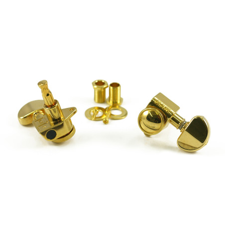 3X3 18:1 ROTO-GRIP LOCKING TUNER GOLD